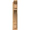Ekena Millwork Merced Slat Smooth Outlooker, Western Red Cedar, 5 1/2"W x 24"D x 32"H OUT06X24X32MRC06SWR - alternate 4